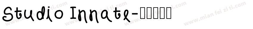 Studio Innate字体转换